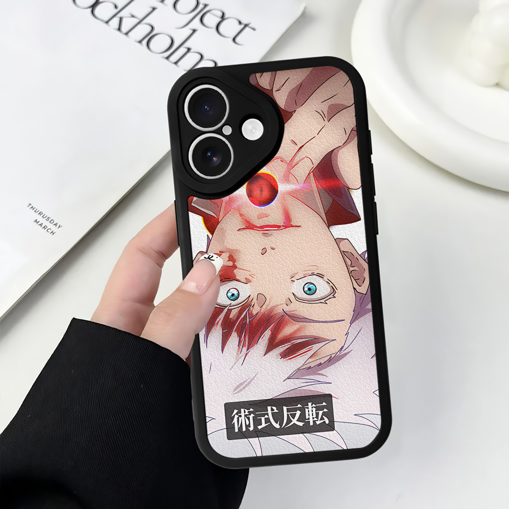 （画像用） SPY×FAMILY间谍家家酒 【iPhone 16シリーズ対応】シリコンスマホケース（レザー調） 材質：シリコン